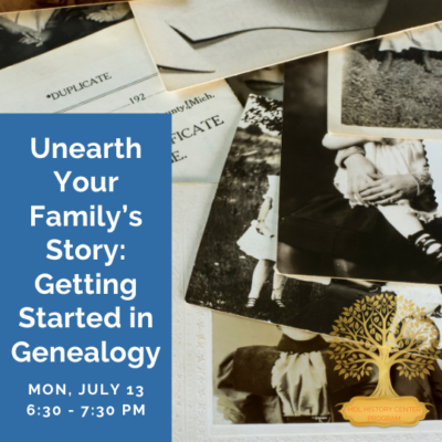 getting started in genealogy event featured image