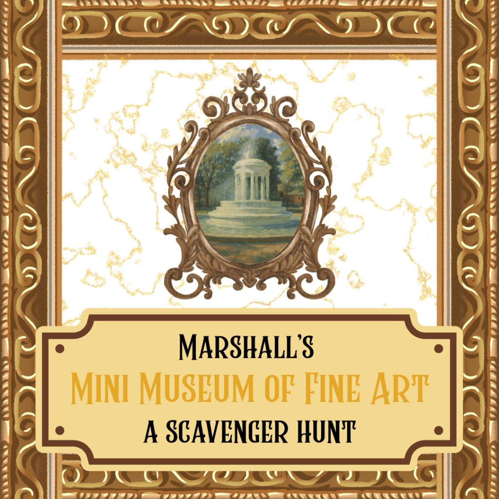 Mini Museum of Art: a Scavenger Hunt